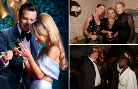 Jason Sudeikis, Kate Winslet, Jean Smart, Michaela Coel at the Emmys