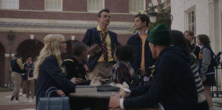 Cast of Gossip Girl (2021) at School