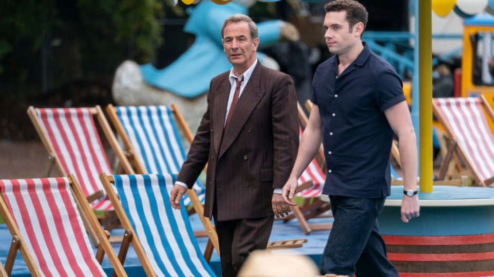 Grantchester - Robson Green and Tom Brittney