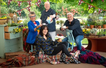 The Great British Baking Show - Season 9 on Netflix - Prue Leith, Noel Fielding, Matt Lucas, Paul Hollywood