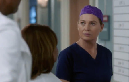 Ellen Pompeo as Meredith in Grey's Anatomy