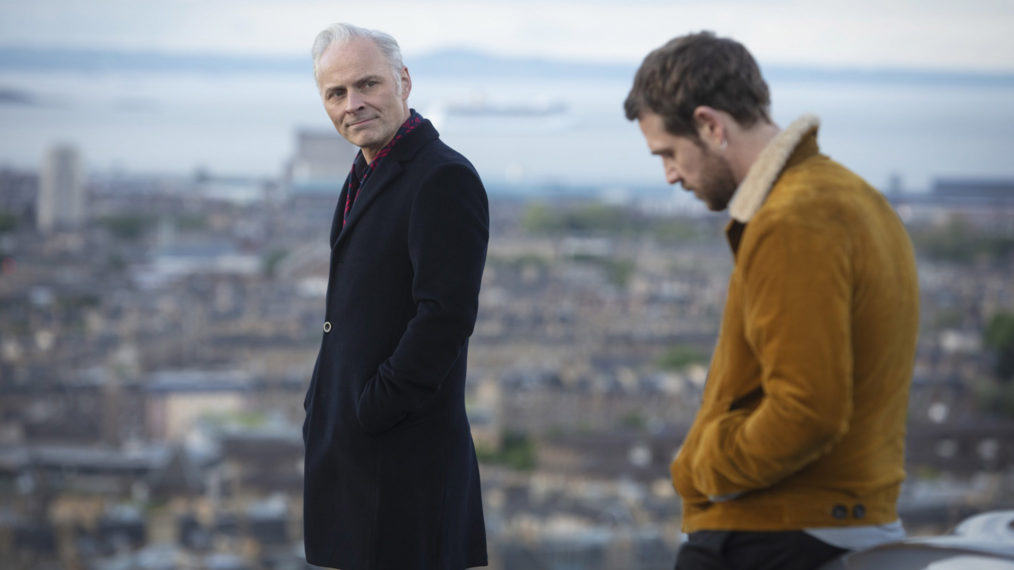 Mark Bonnar as Max, Jamie Sives as Jake in Guilt