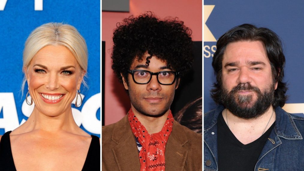 Hannah Waddingham, Richard Ayoade, and Matt Berry Krapopolis Fox 