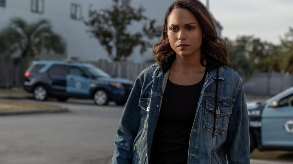 Monica Raymund as Jackie in Hightown