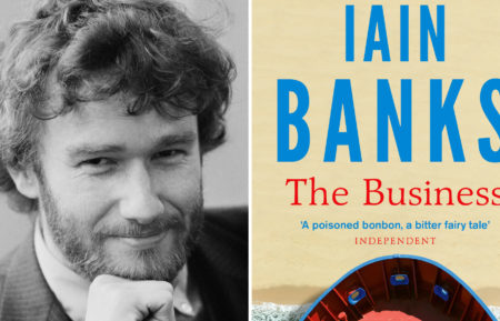 Iain Banks and The Business Cover