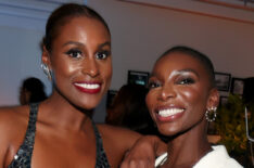 Issa Rae and Michaela Coel at the HBO/ HBO Max Post Emmys Reception.