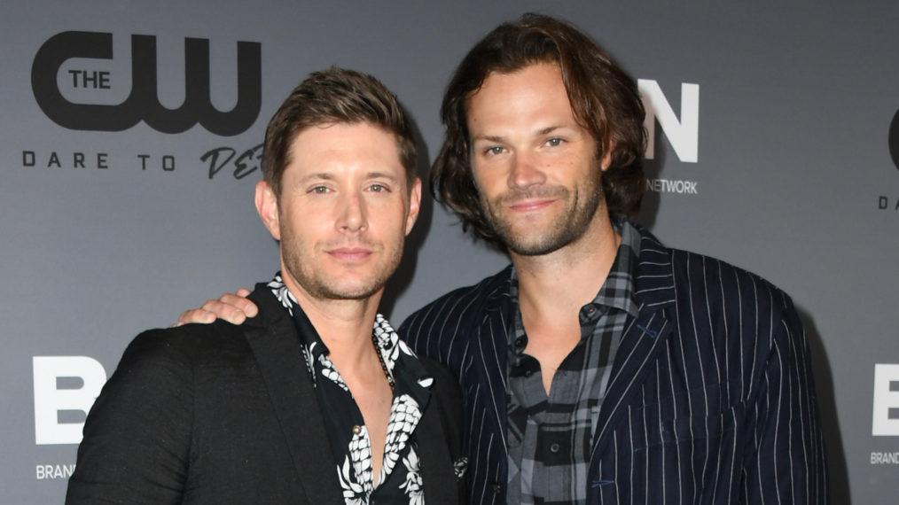 Jensen Ackles and Jared Padalecki attend the CW's Summer TCA All-Star Party in 2019