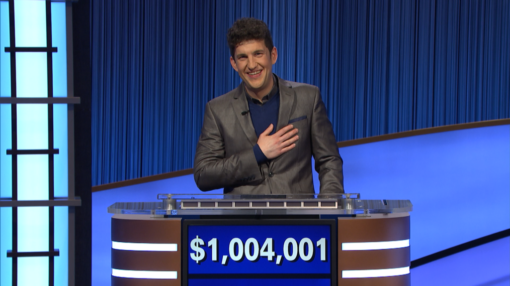 'Jeopardy!' Champion Matt Amodio Surpasses $1 Million in Total Winnings