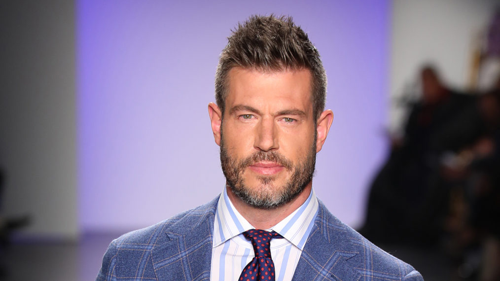 Jesse Palmer walks the runway at The Blue Jacket Fashion Show