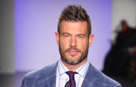 Jesse Palmer walks the runway at The Blue Jacket Fashion Show