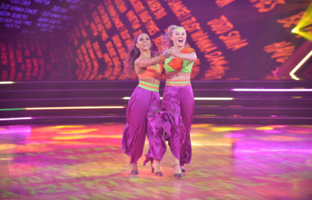 Jenna Johnson and JoJo Siwa on Dancing With the Stars