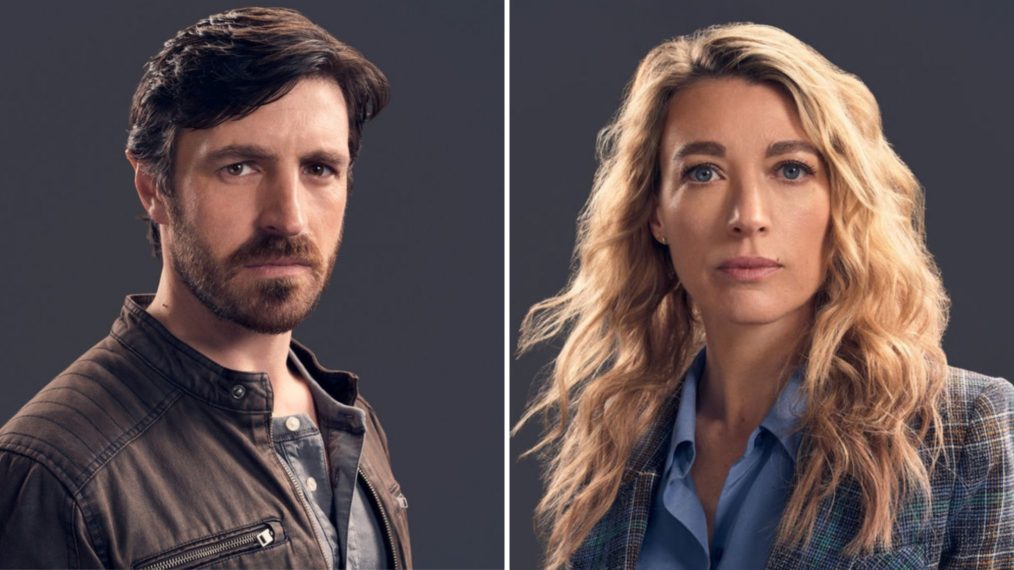 Eoin Macken, Natalie Zea in La Brea