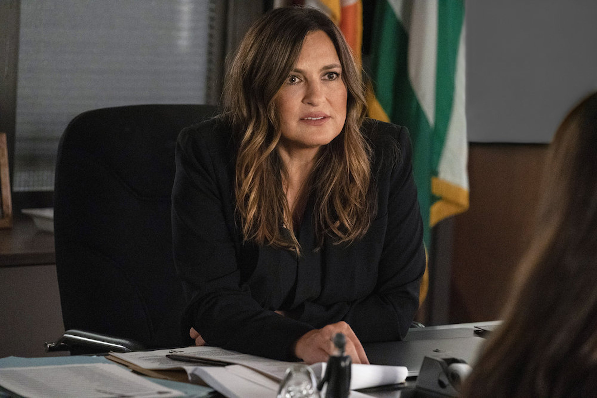 Mariska Hargitay as Captain Olivia Benson in Law & Order SVU