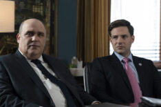 Glenn Fleshler as Myron Gold, Ben Rappaport as Congressman Howard in Law & Order: SVU - Season 23