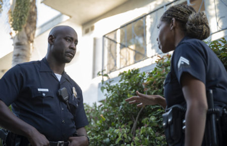 D.B. Woodside as Amenadiel in Lucifer