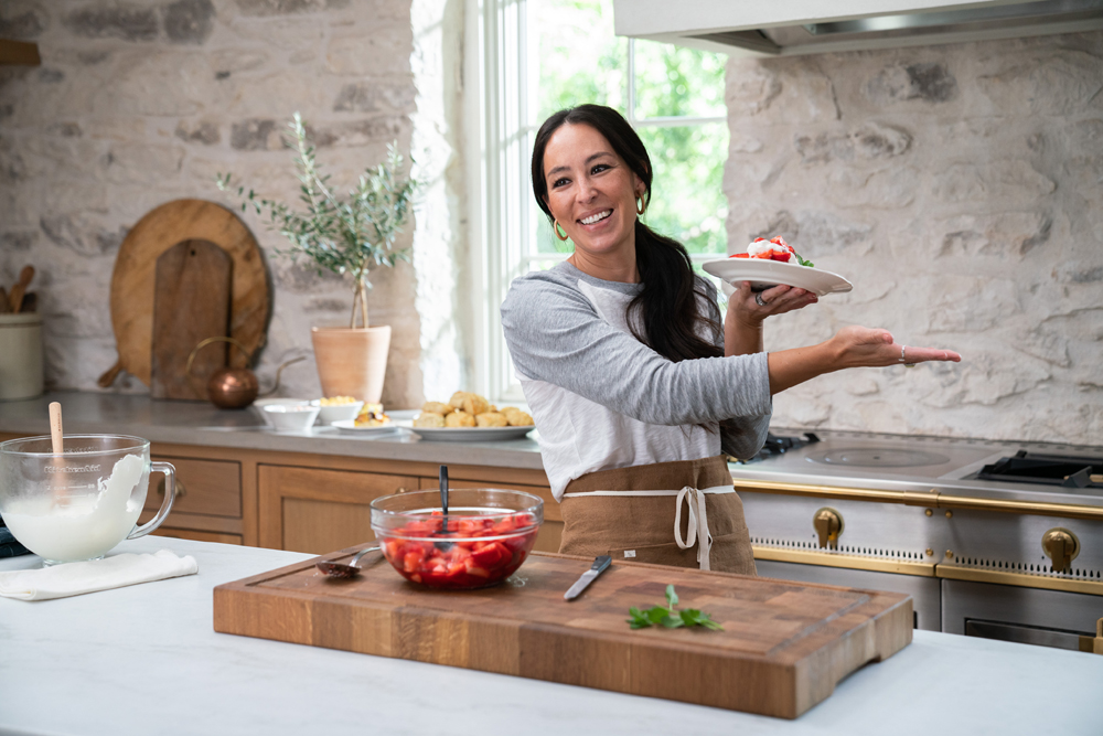 Joanna Gaines on Magnolia Table.