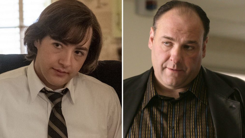 The Many Saints of Newark and The Sopranos Tony Soprano then and now