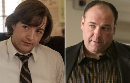 The Many Saints of Newark and The Sopranos Tony Soprano then and now