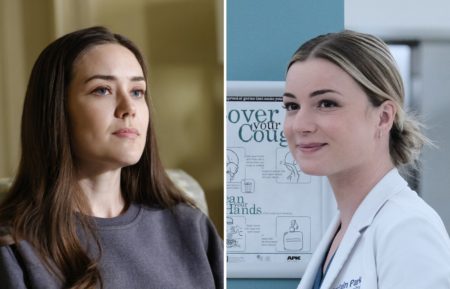 Megan Boone in The Blacklist and Emily VanCamp in The Resident