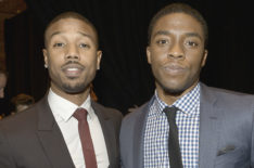 Michael B. Jordan and Chadwick Boseman