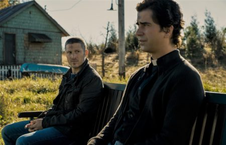 Midnight Mass - Season 1 - Zach Gilford as Riley Flynn and Hamish Linklater as Father Paul