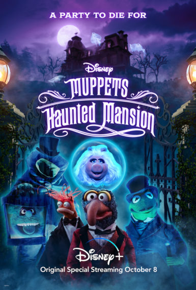 'Muppets Haunted Mansion,' Disney+, Poster