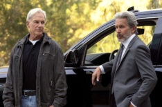 Mark Harmon as Gibbs, Gary Cole as Parker in NCIS