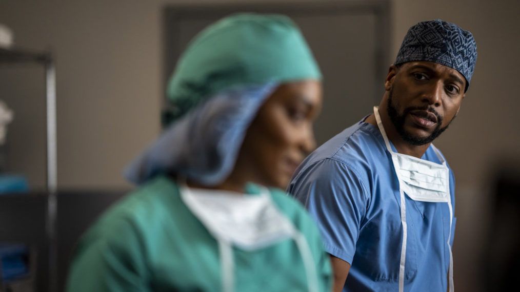 Jocko Sims as Dr. Floyd Reynolds in New Amsterdam