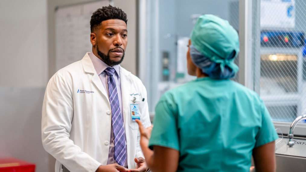 Jocko Sims as Reynolds in New Amsterdam