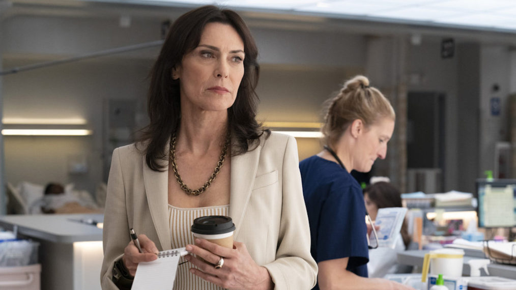 Michelle Forbes as Veronica in New Amsterdam