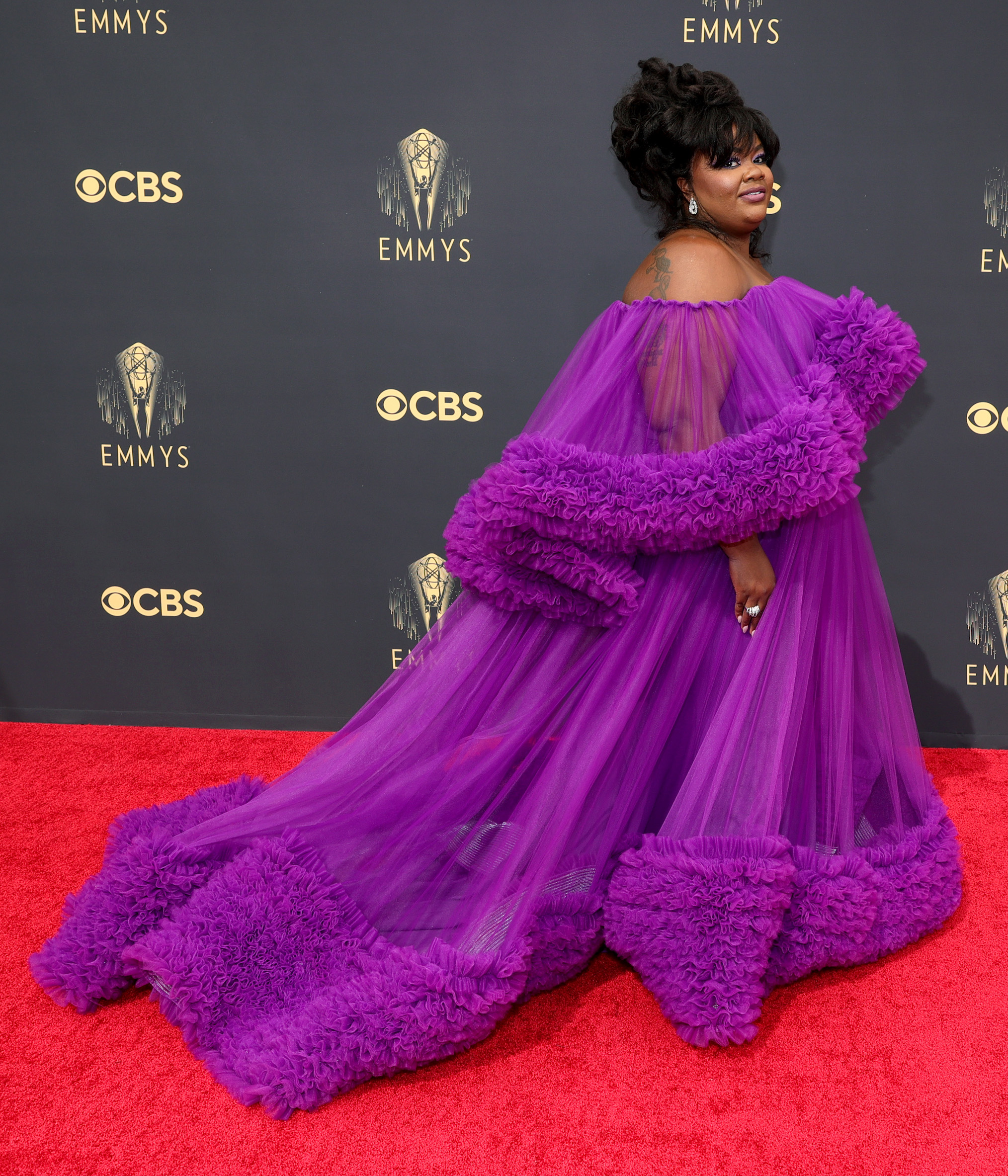 Nicole Byer at the 2021 Emmys