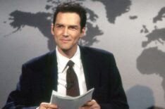 Norm Macdonald on Weekend Update on Saturday Night Live