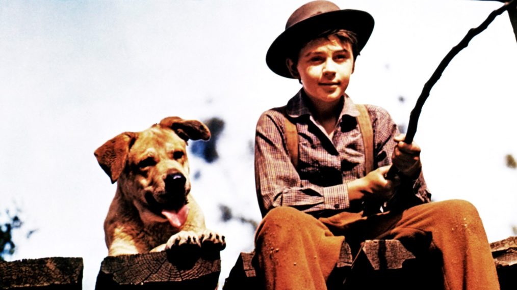 Tommy Kirk and Old Yeller