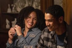 Gabrielle Byndloss and Charlie Barnett in Ordinary Joe - Season 1, Episode 2