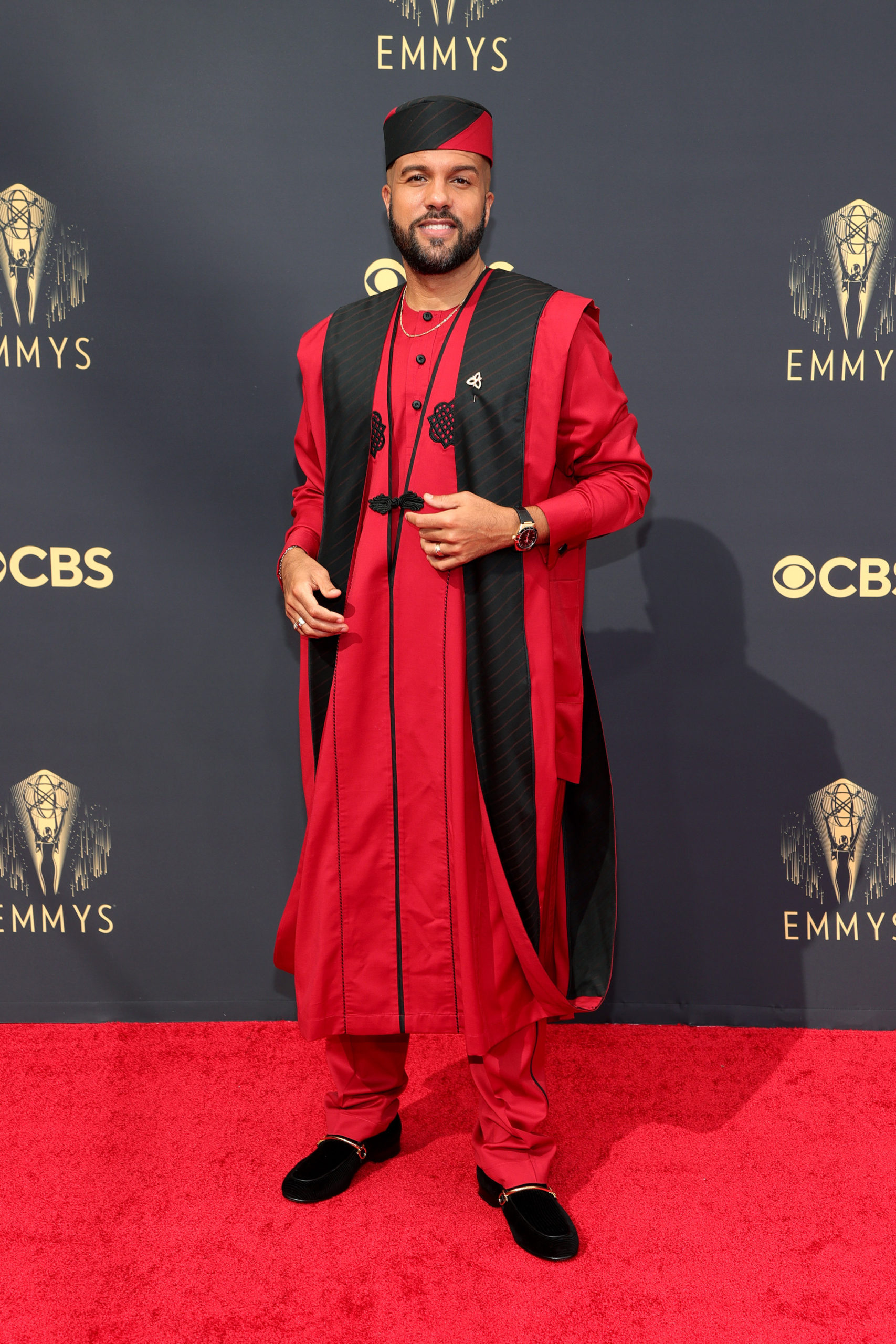 O-T Fagbenle at the 2021 Emmys