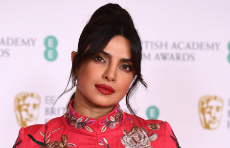 Priyanka Chopra Jonas attends the EE British Academy Film Awards 2021