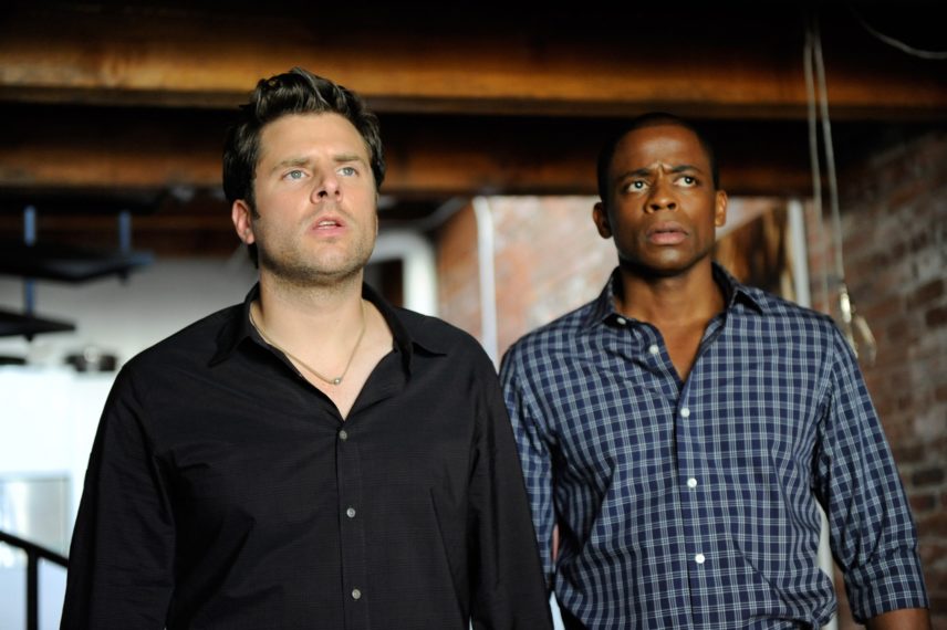 Psych James Roday Rodriguez and Dule Hill 
