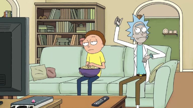 christopher lloyd rick y morty