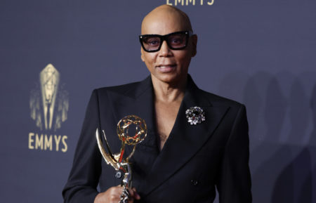 RuPaul at the 2021 Emmys