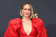 Sarah Paulson at the 2021 Emmys