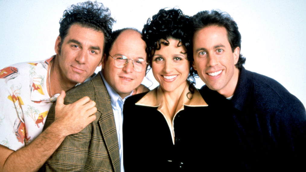 Michael Richards, Jason Alexander, Julia Louis-Dreyfus, Jerry Seinfeld para Seinfeld