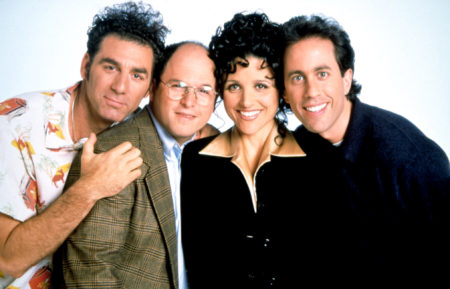 Michael Richards, Jason Alexander, Julia Louis-Dreyfus, Jerry Seinfeld for Seinfeld