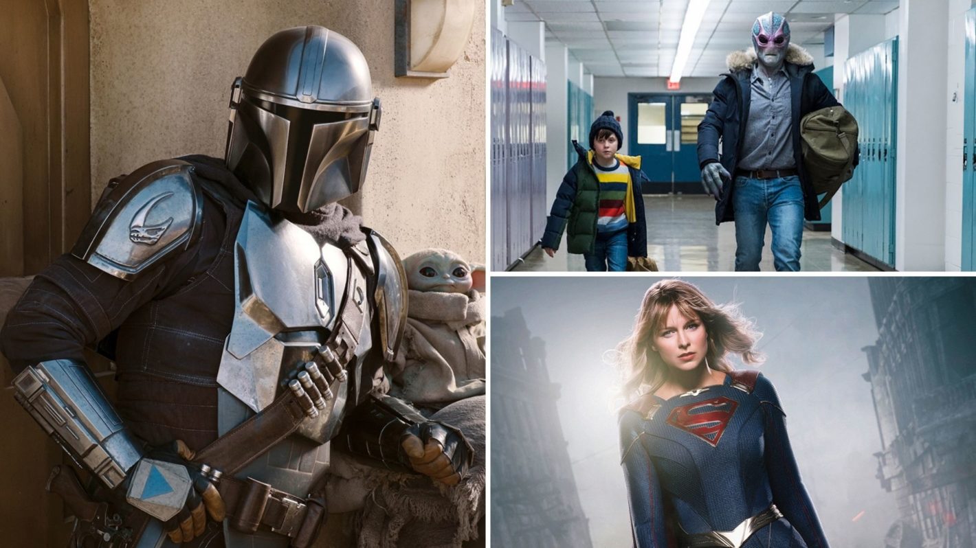 TV Heroes The Mandalorian Resident Alien Supergirl