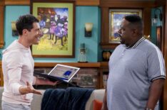 Max Greenfield and Cedric the Entertainer in The Neighborhood Season 4 - 'Welcome to the Family'