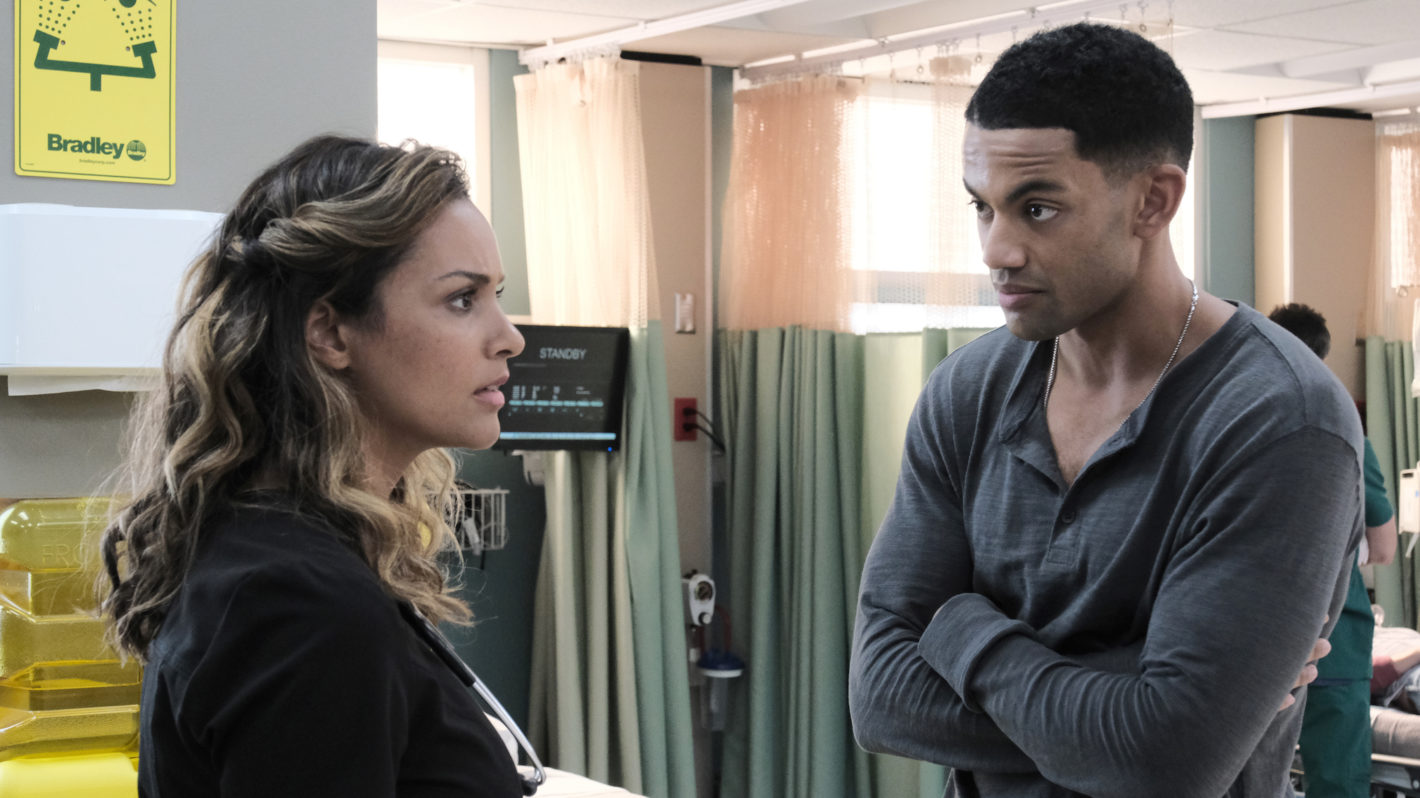 was billie pregnant in the resident season 6