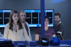 Jane Leeves, Bruce Greenwood, Anuja Joshi, Matt Czuchry in The Resident - 'No Good Deed'
