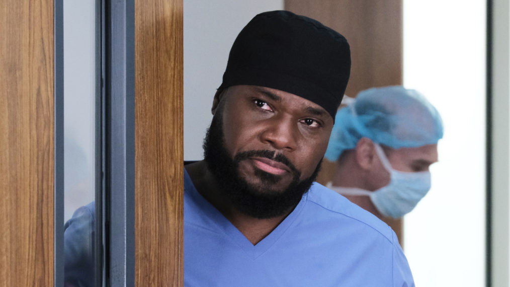 Malcolm-Jamal Warner as AJ in The Resident