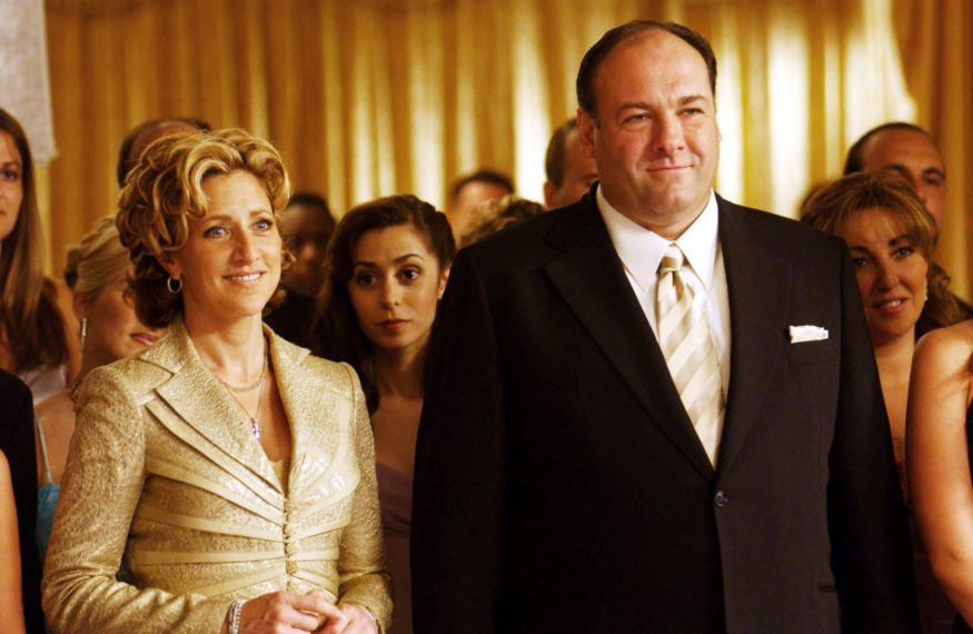 The Sopranos Edie Falco James Gandolfini 