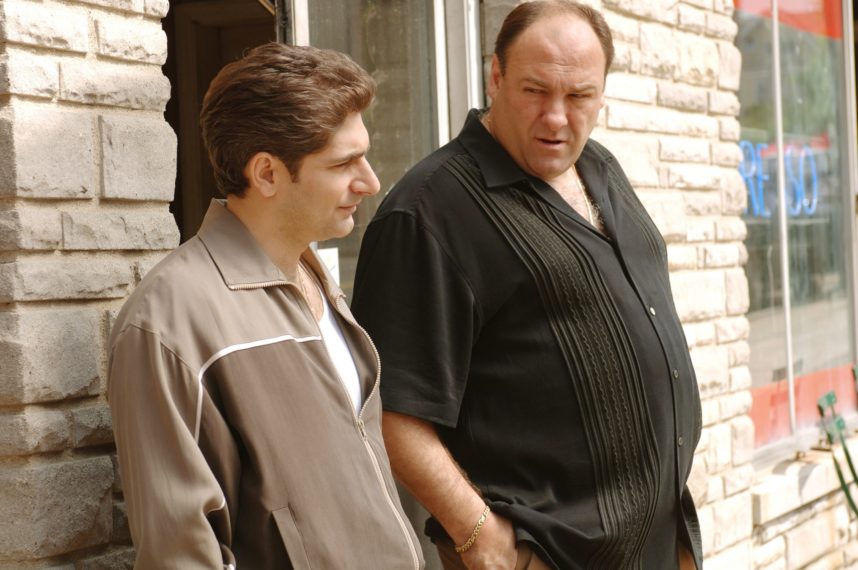 The Sopranos Michael Imperioli James Gandolfini 