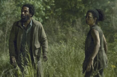 The Walking Dead - Kevin Carroll as Virgil and Lauren Ridloff as Connie